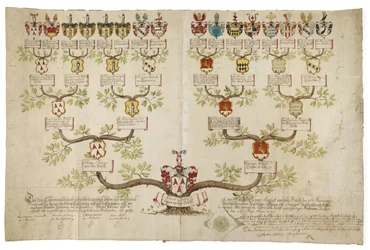 Prova di nobiltà di Johann Clamer August von dem Busche